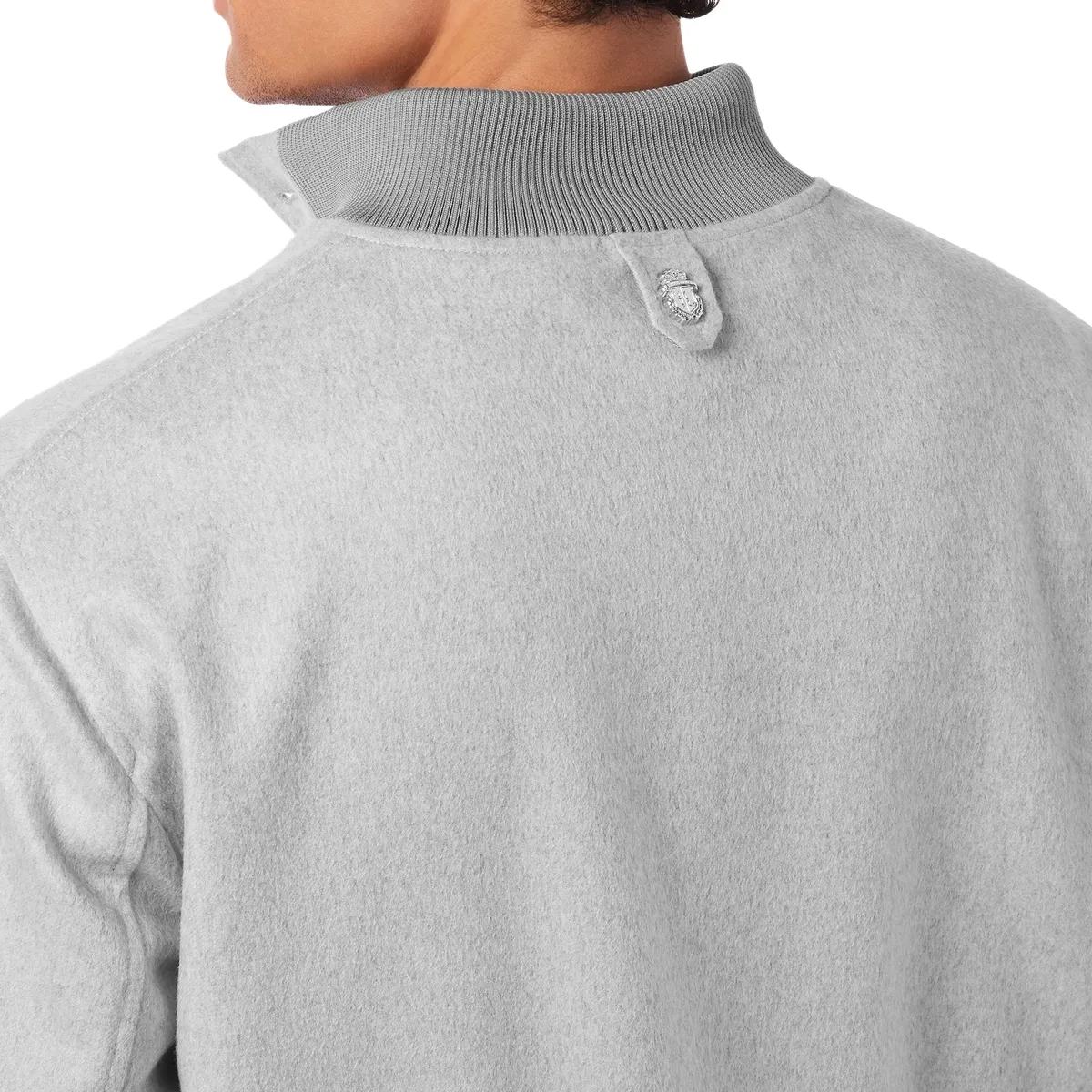 Bomberjacke aus Wollmischung