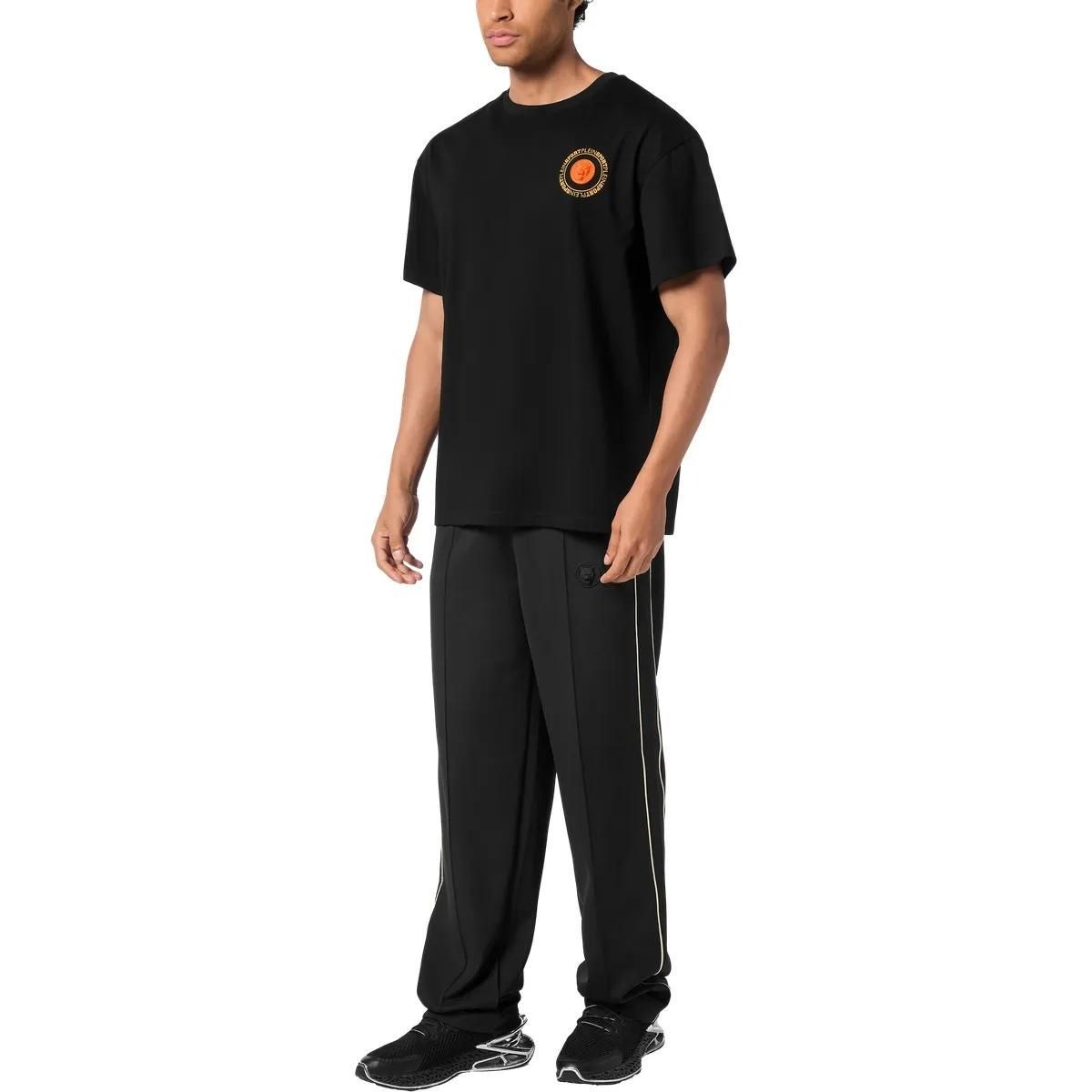 T-Shirt mit Rundhalsausschnitt und lockerer Passform