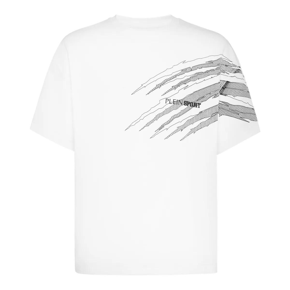 T-Shirt mit Grafikprint und Rundhalsausschnitt