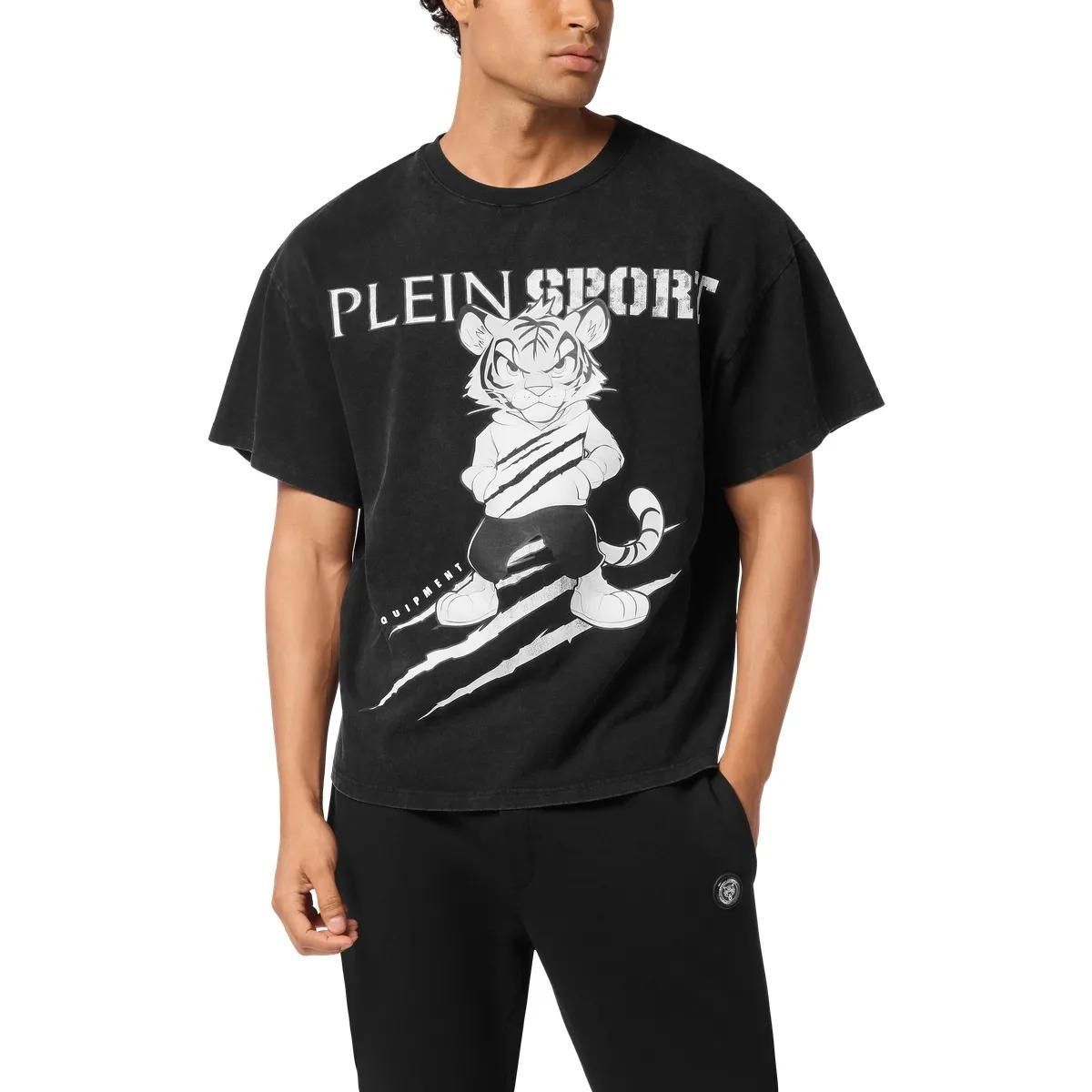 T-Shirt mit Grafikprint aus Baumwolle