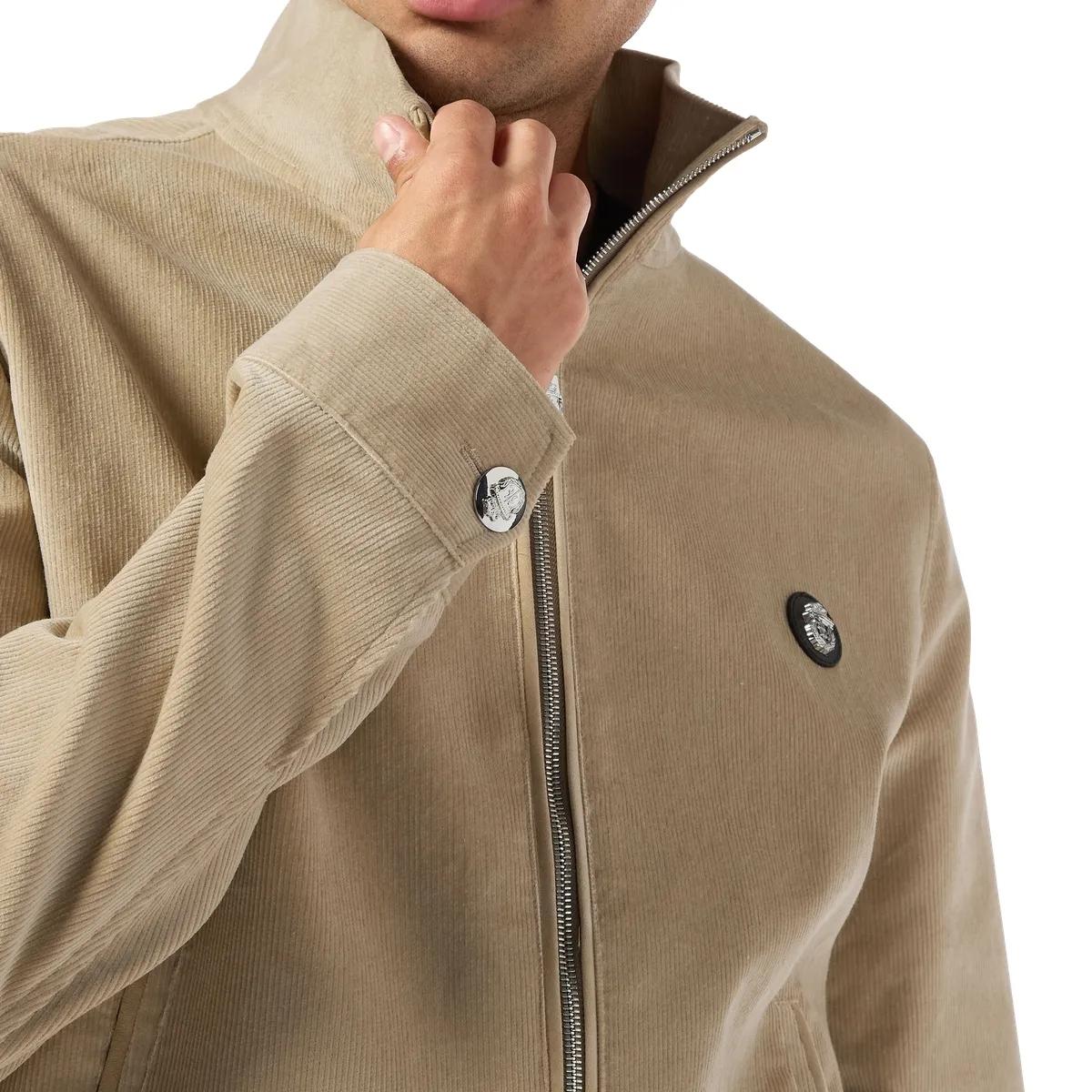 Cord Zip-Up Trainingsjacke