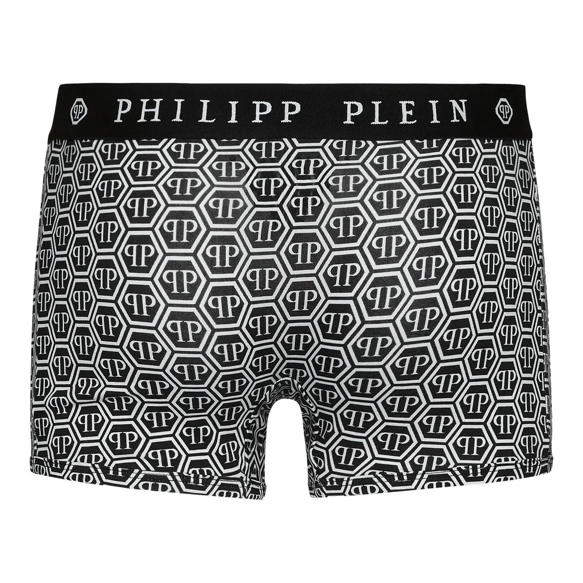 Boxershorts aus gemusterter Stretch-Baumwolle