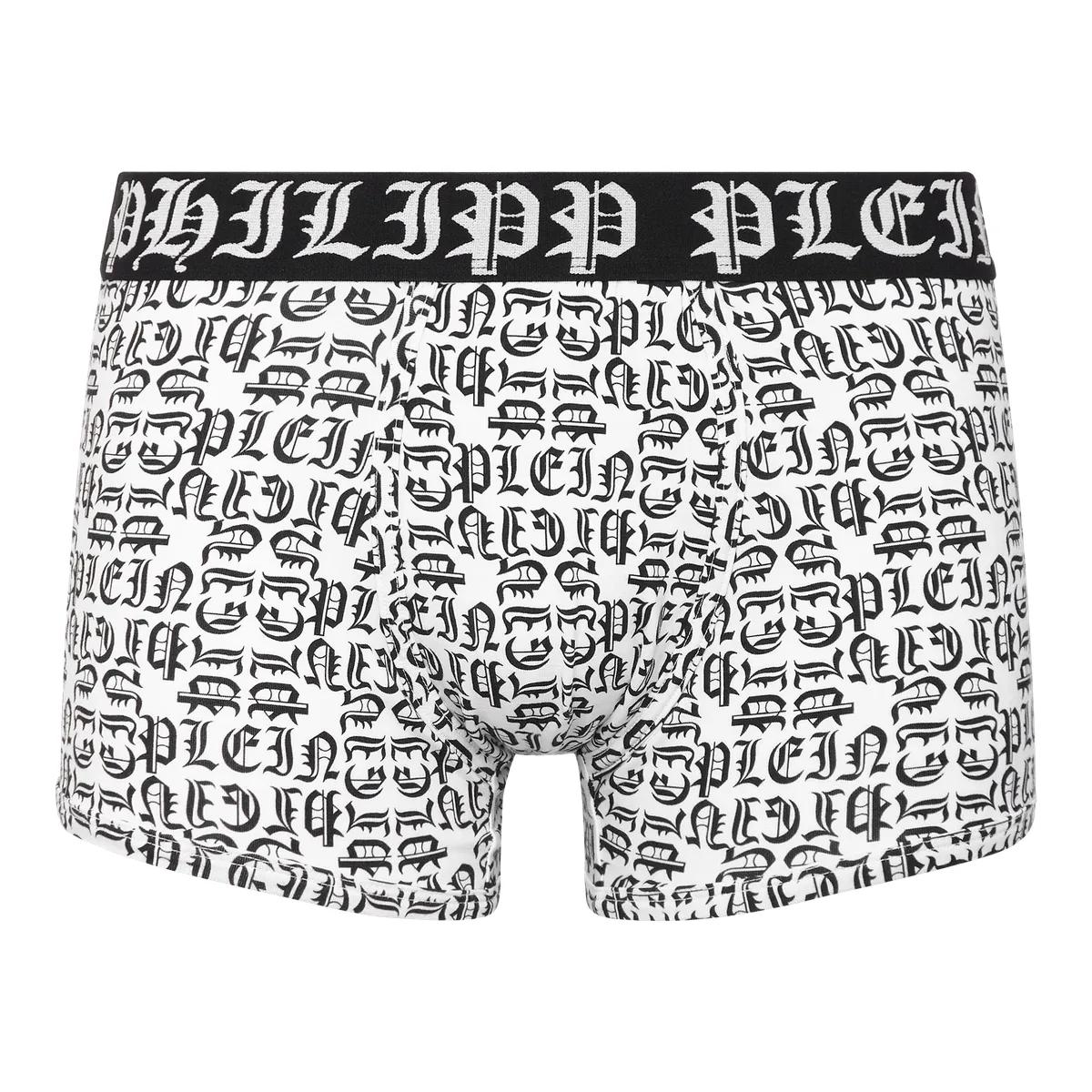 Baumwolljersey-Boxershorts mit Logo-Print