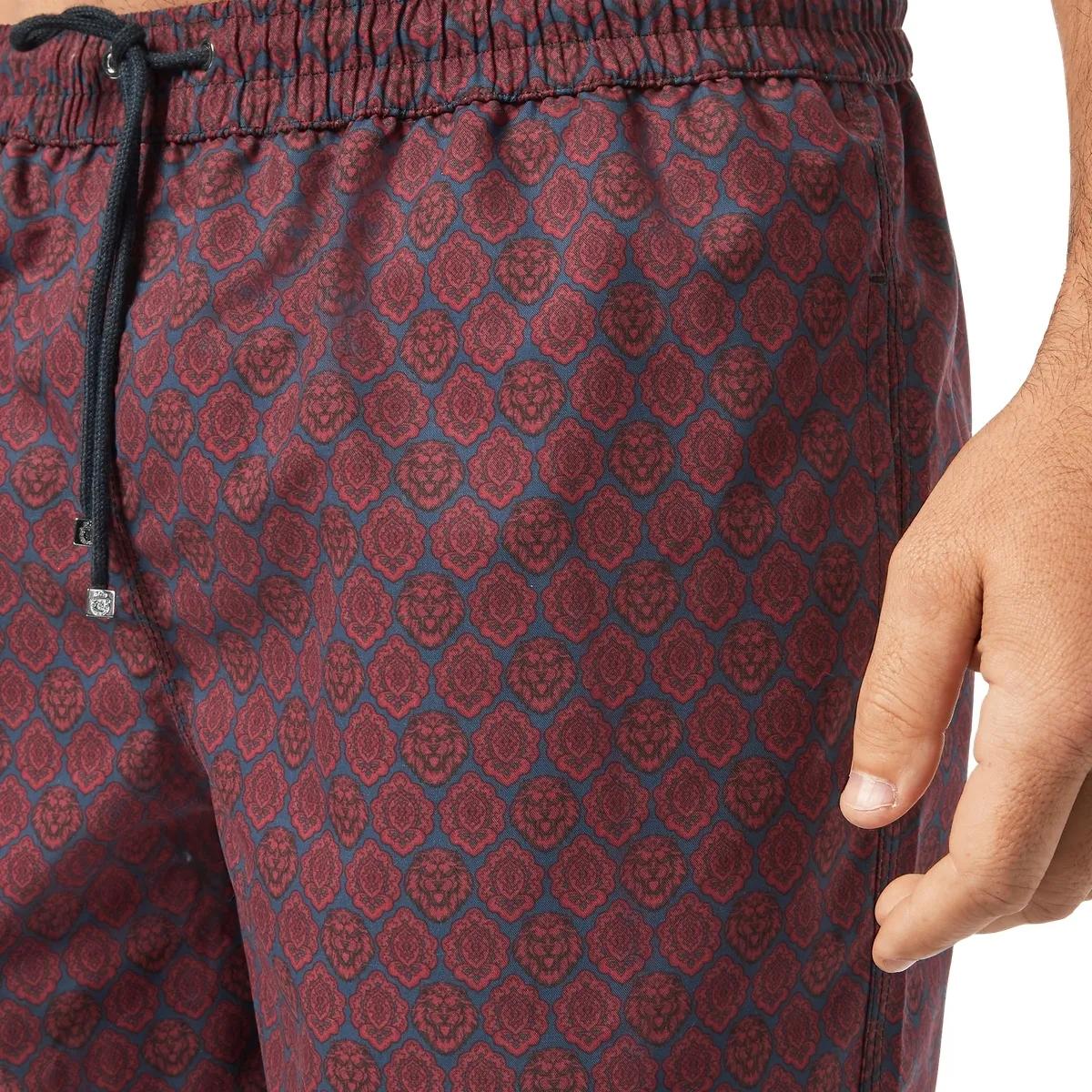 Badehose mit Print und Kordelzug
