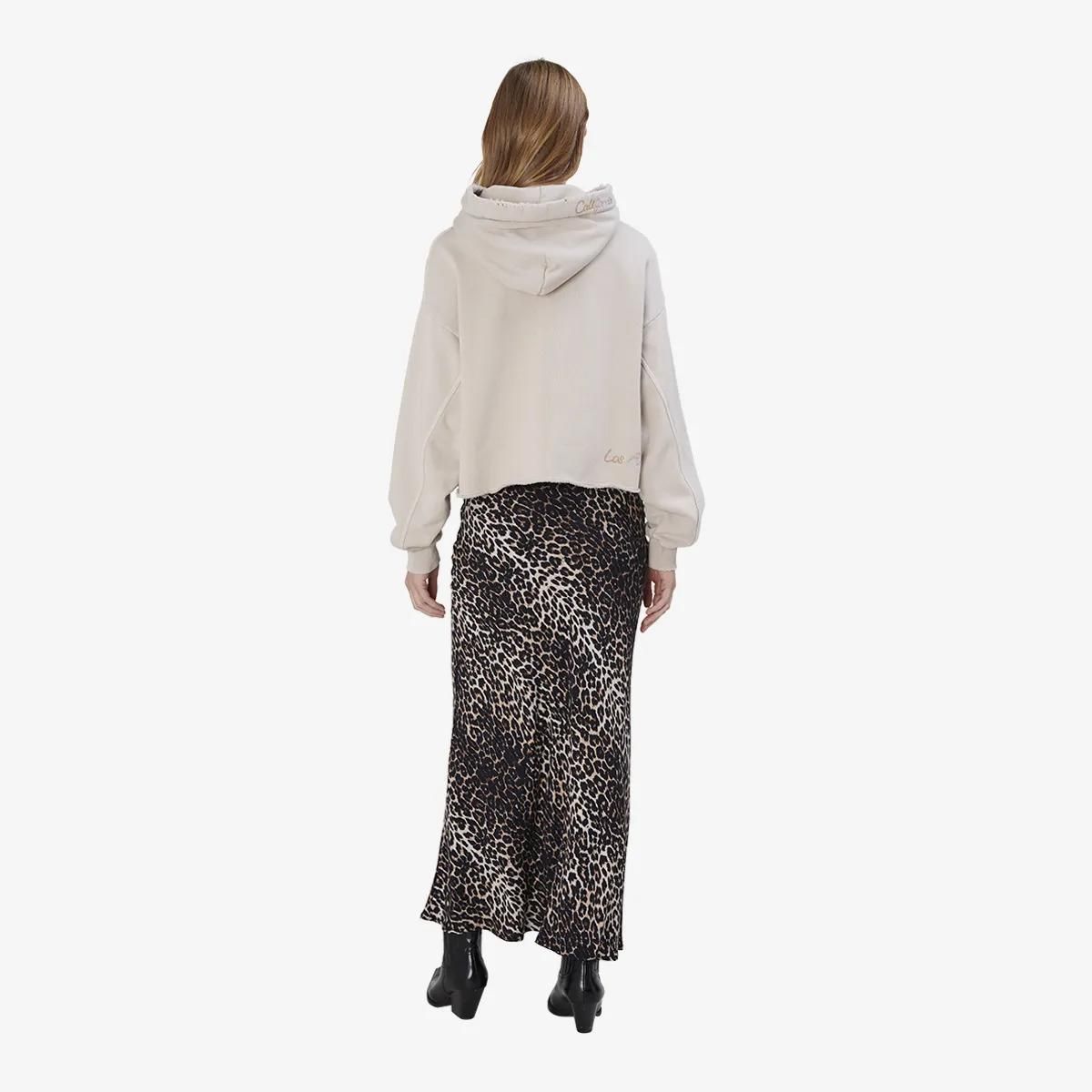 Leopardenmuster Maxi-Rock