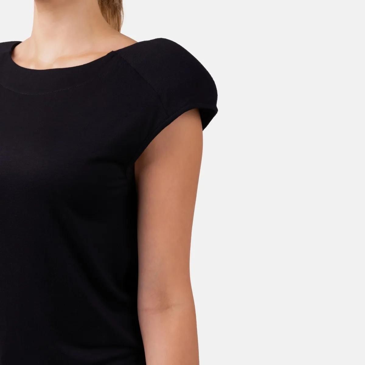 Elegantes Jersey Top mit Schulterpolstern