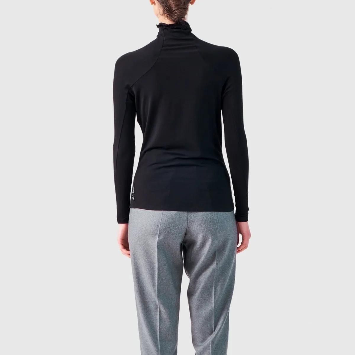 Elegantes Langarmshirt mit Rollkragen