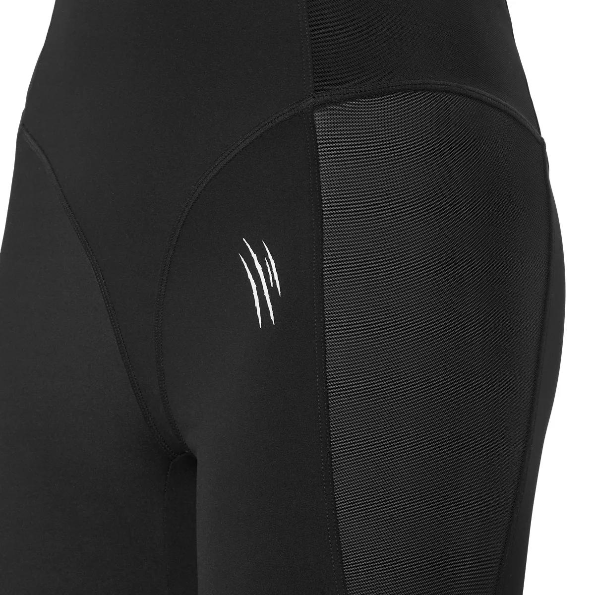 Schwarze Sportliche Schlagleggings
