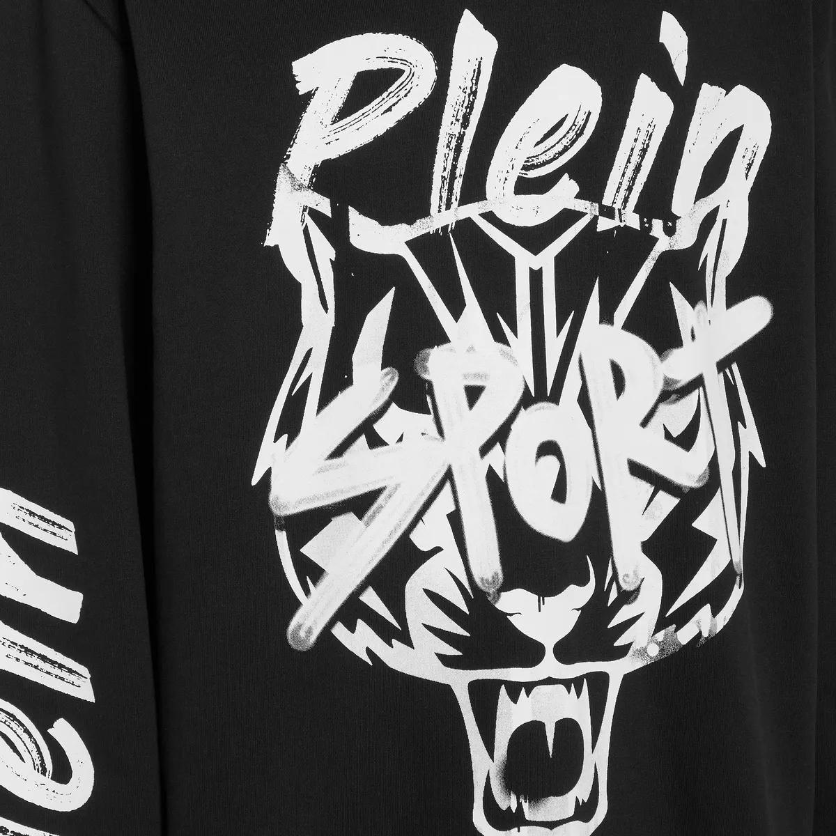 Plein Sport Hoodie mit Grafikprint