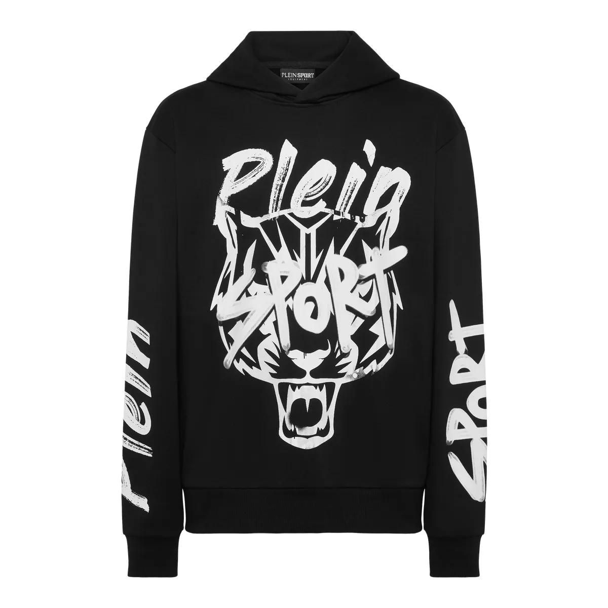 Plein Sport Hoodie mit Grafikprint