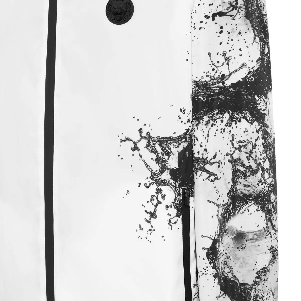 Windbreaker Jacke mit Splash-Print