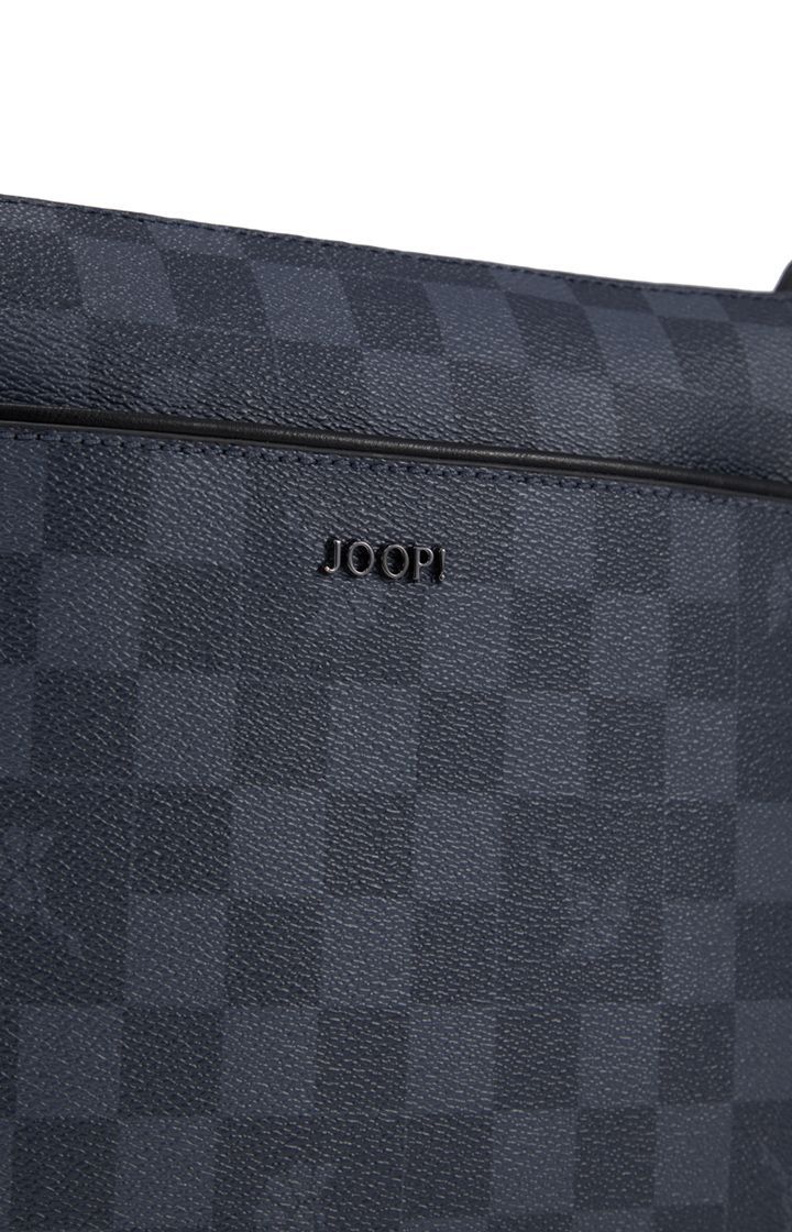 Joop! Cortina Piazza Milian dunkelblaue karierte Umhängetasche