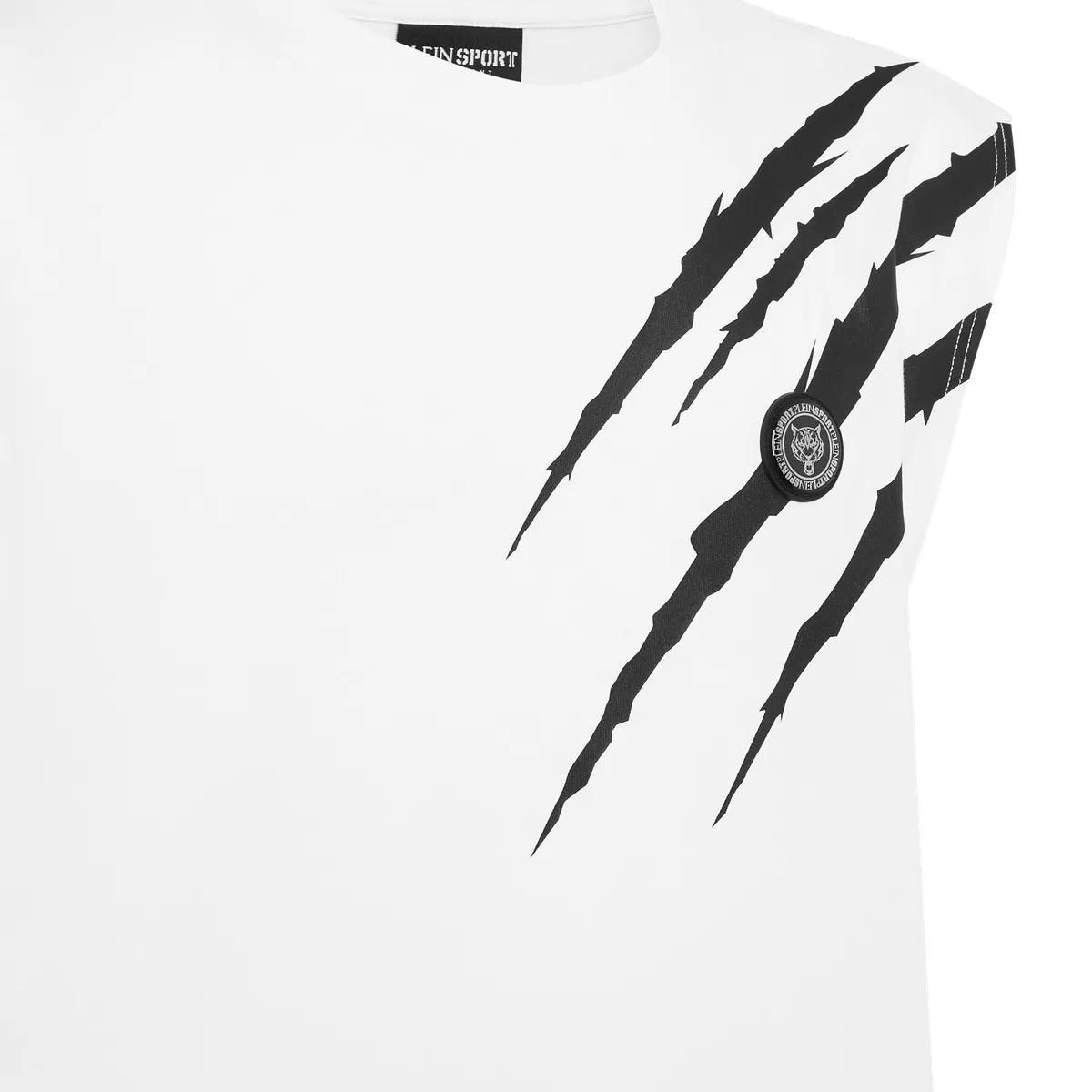 Ärmelloses Tanktop aus Baumwolle mit Grafikprint