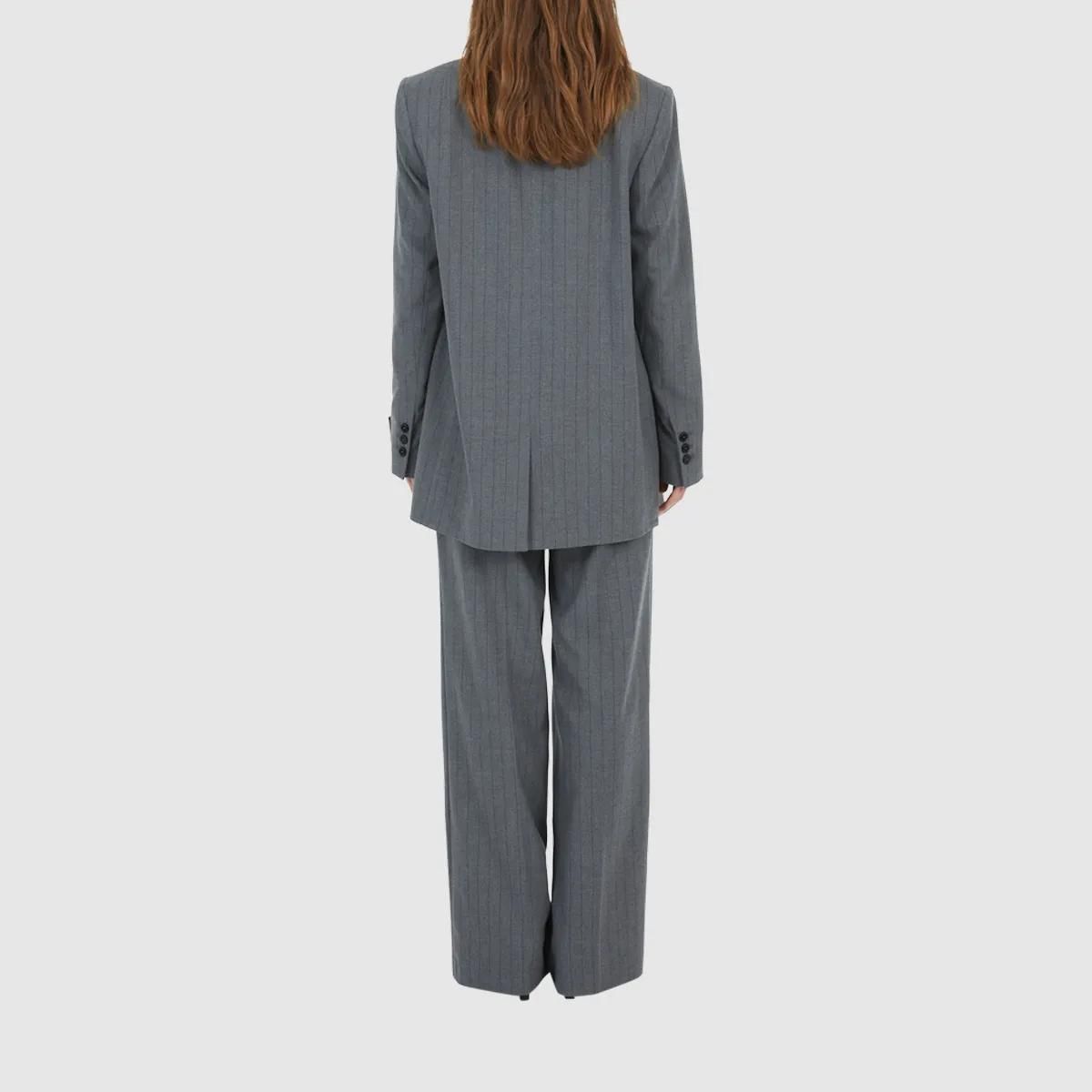 Elegante Nadelstreifen Schlaghose