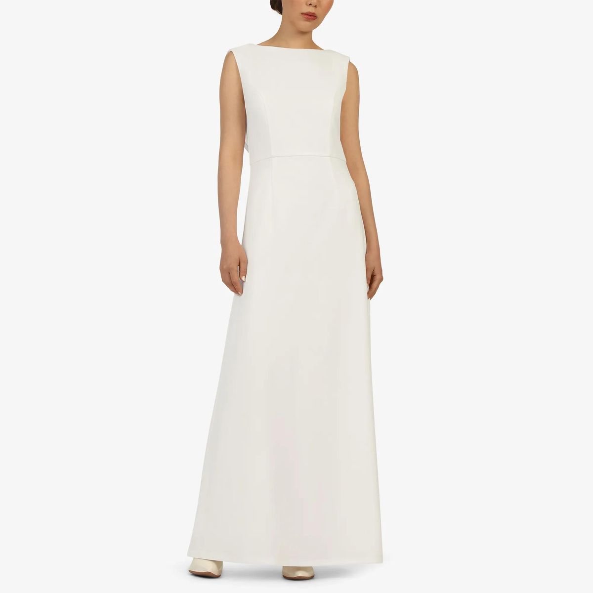 Elegantes ärmelloses A-Linien-Maxikleid