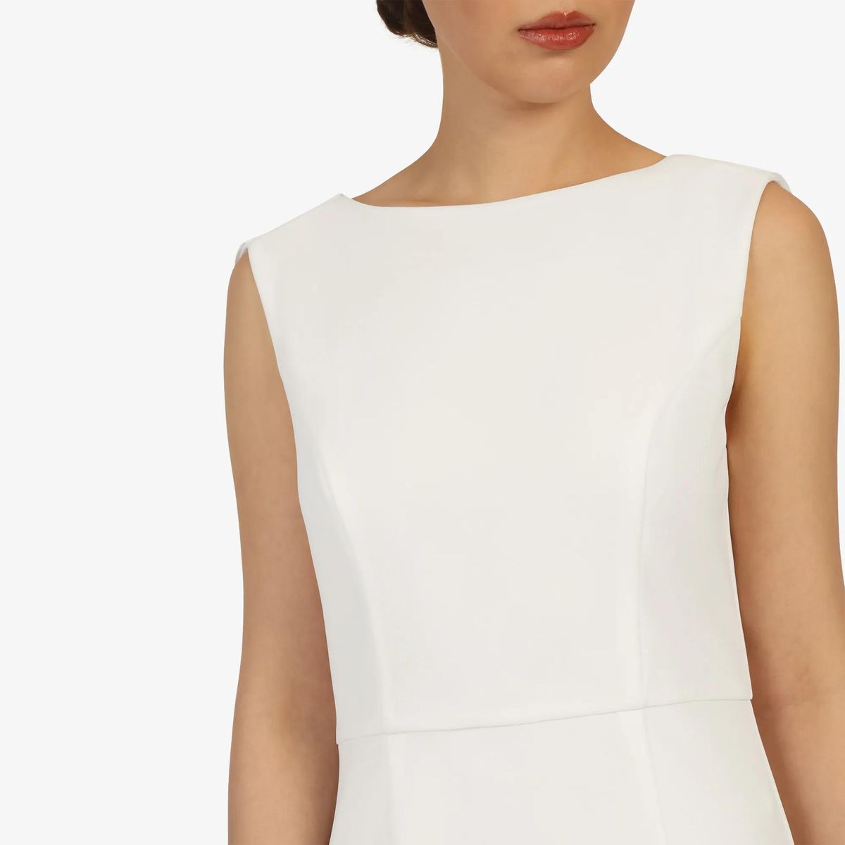 Elegantes ärmelloses A-Linien-Maxikleid