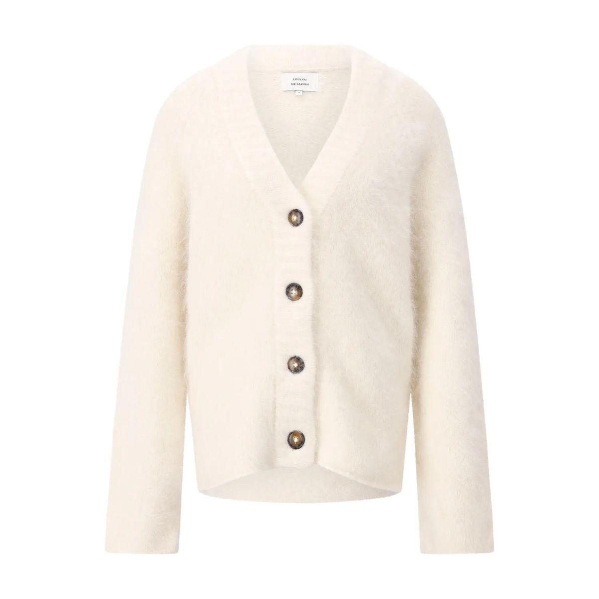 Weiche Strickjacke aus Alpaka-Mischgewebe