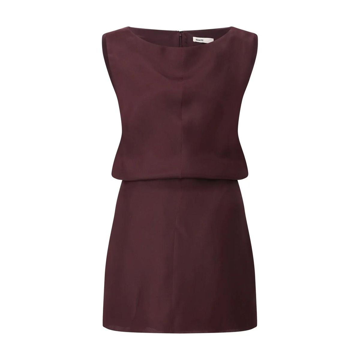 Ärmelloses Etuikleid in Mini-Länge