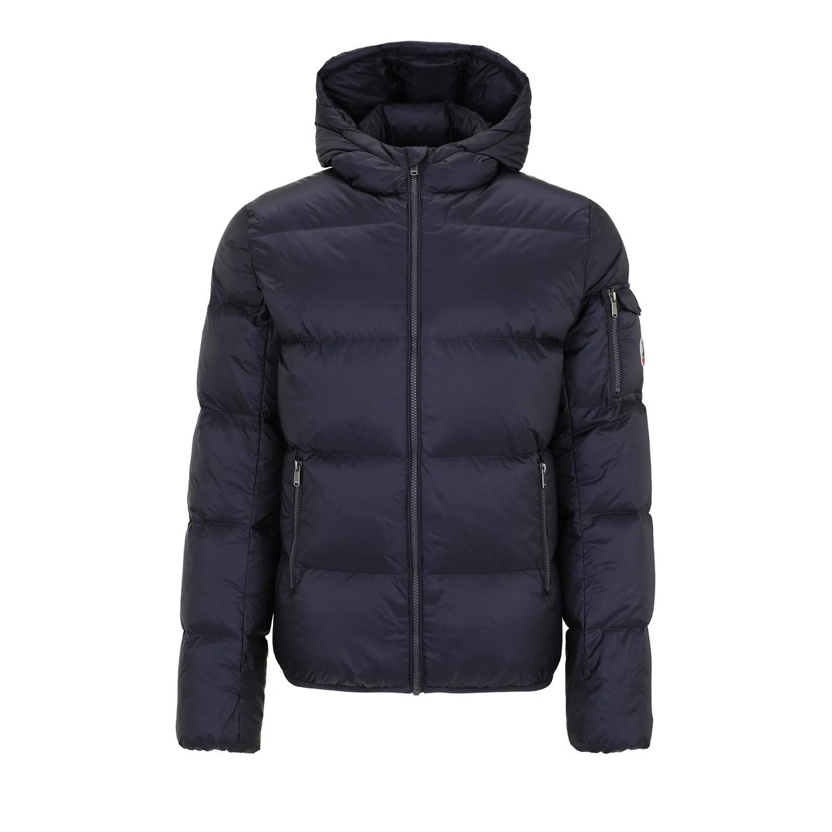 Kapuzen-Daunenjacke