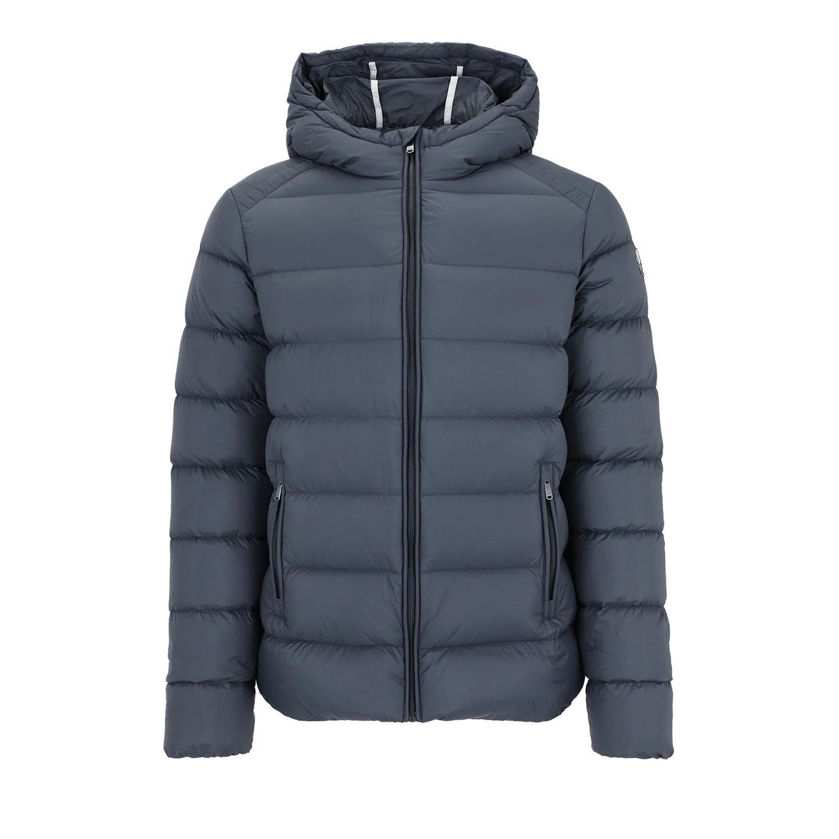 Kapuzen-Steppdaunenjacke