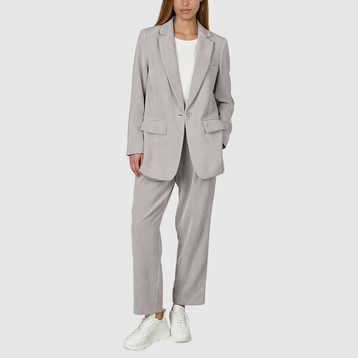 Cord Blazer Jacke in Relaxed Fit