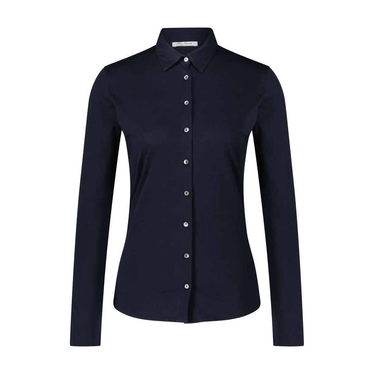 Klassisches tailliertes Langarmhemd