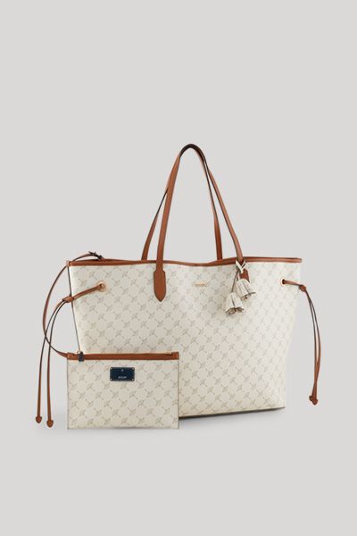 JOOP! Cortina Lara Offwhite Maxi Shopper Tasche mit Clutch