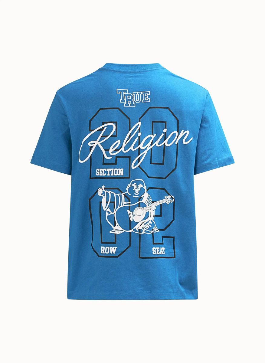 Lässiges Baumwoll-T-Shirt mit Grafikprint
