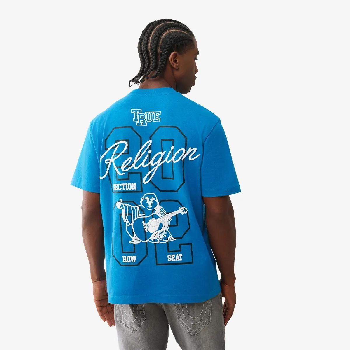 Lässiges Baumwoll-T-Shirt mit Grafikprint