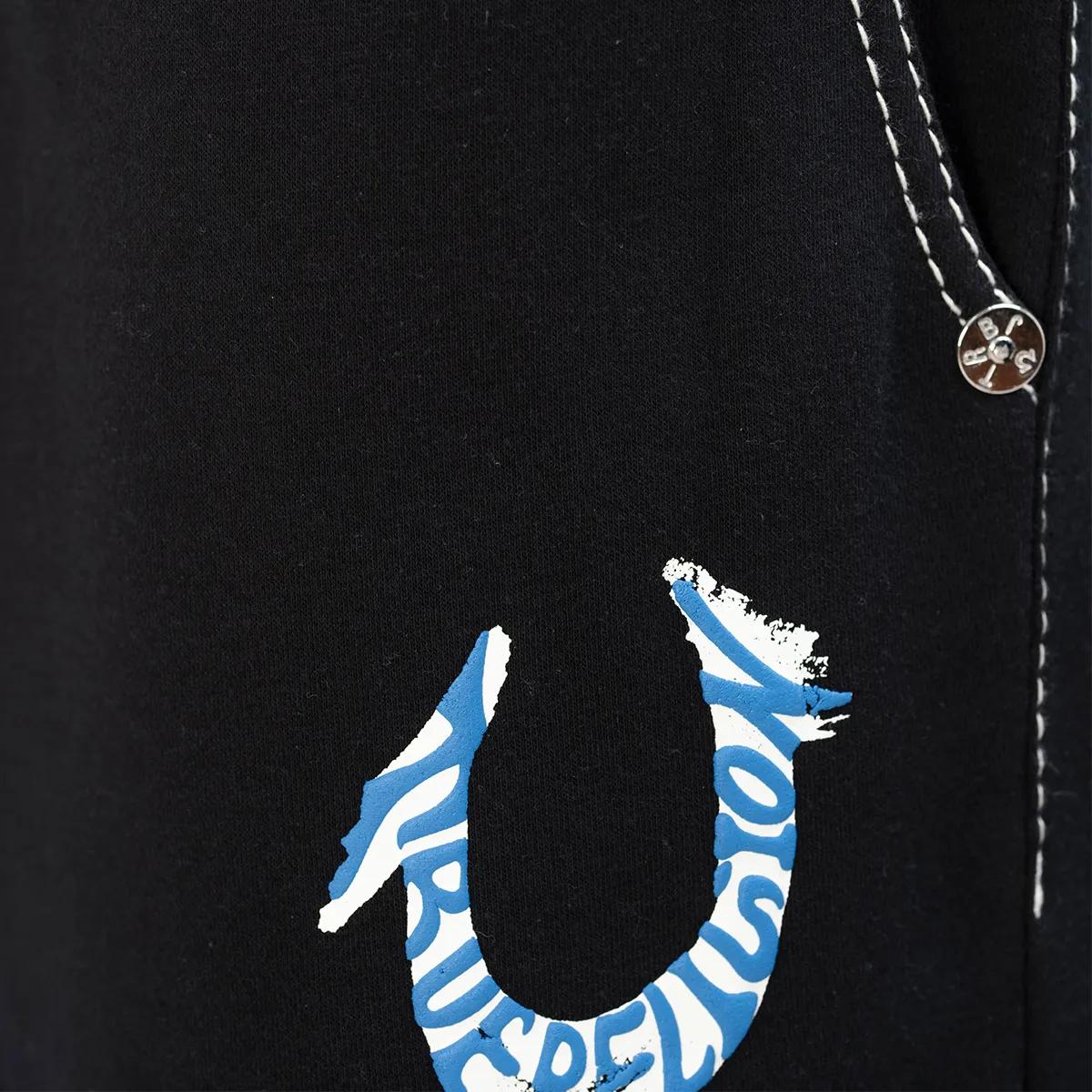 Baggy Fit Grafik-Jogginghose