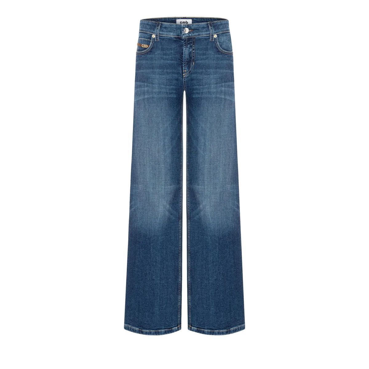 Weit geschnittene Jeans aus Denim