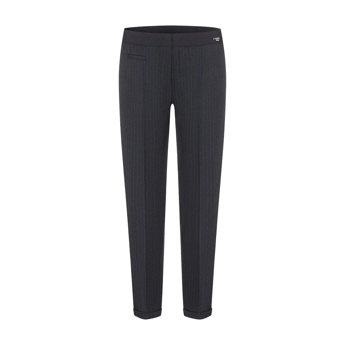 Klassische Nadelstreifenhose mit geradem Bein