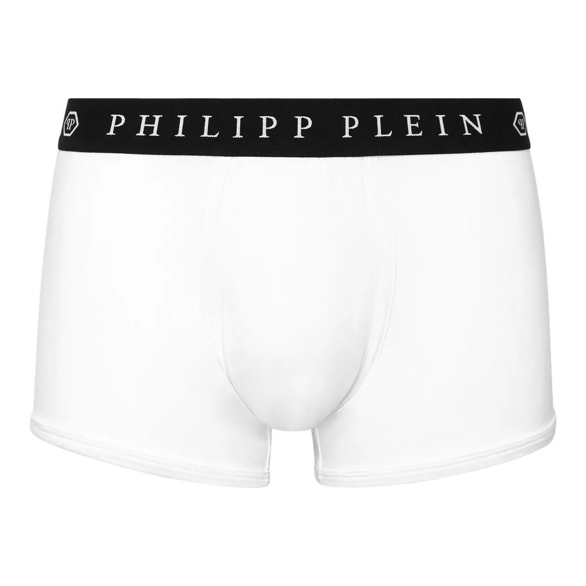 Baumwolljersey Boxershorts mit Logo-Bund