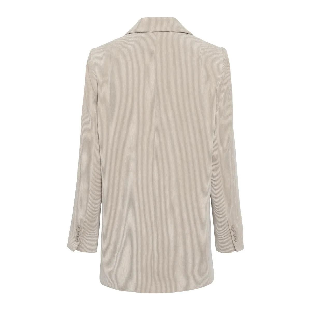 Cord Blazer mit entspanntem Schnitt