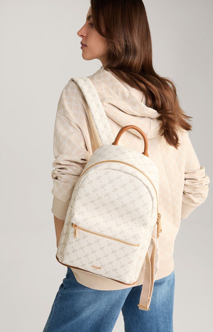 JOOP! Cortina Salome Offwhite Rucksack mit Kornblumenmuster