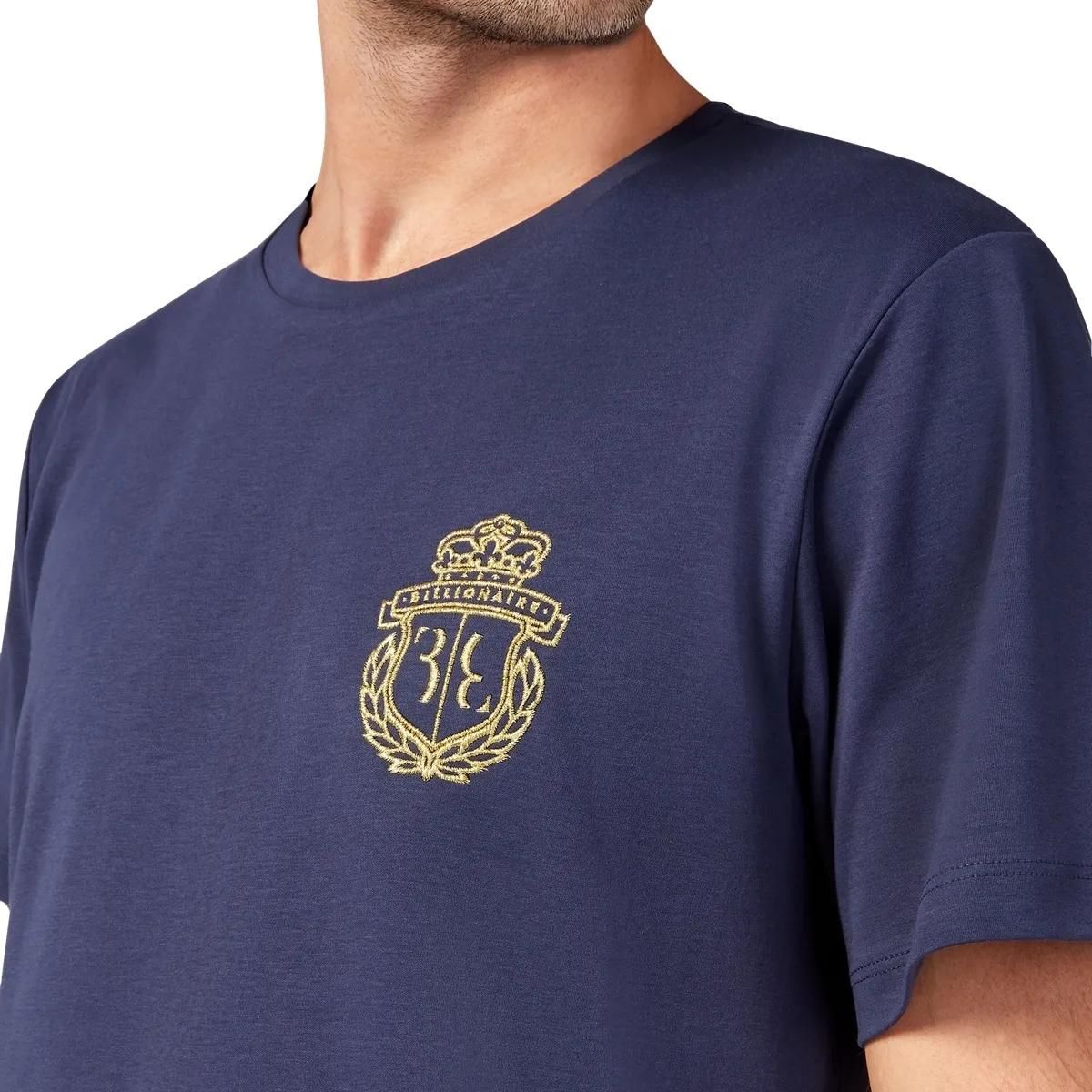 T-Shirt aus Baumwolljersey mit Wappen