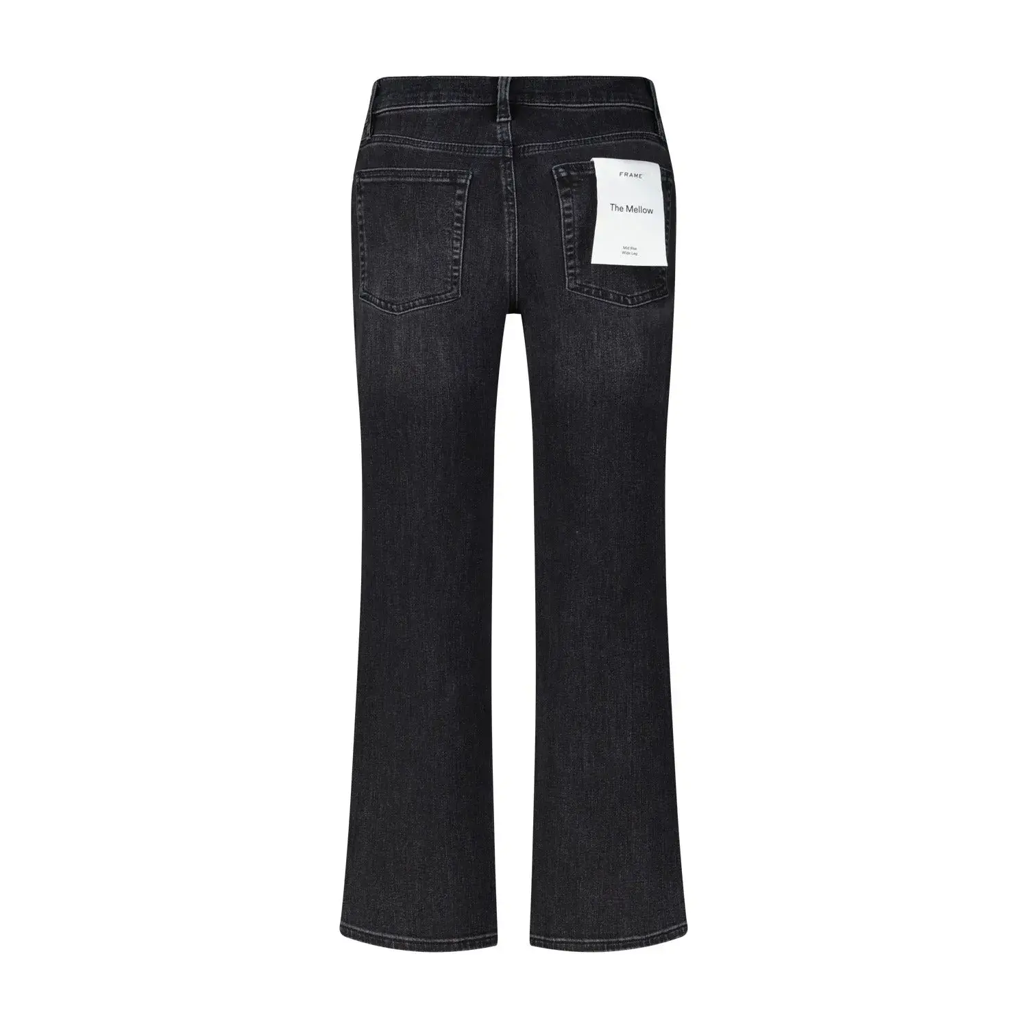 Moderne, verkürzte Wide-Leg Jeans