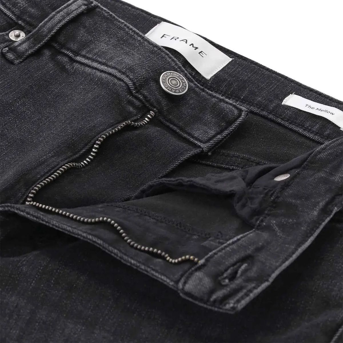 Moderne, verkürzte Wide-Leg Jeans