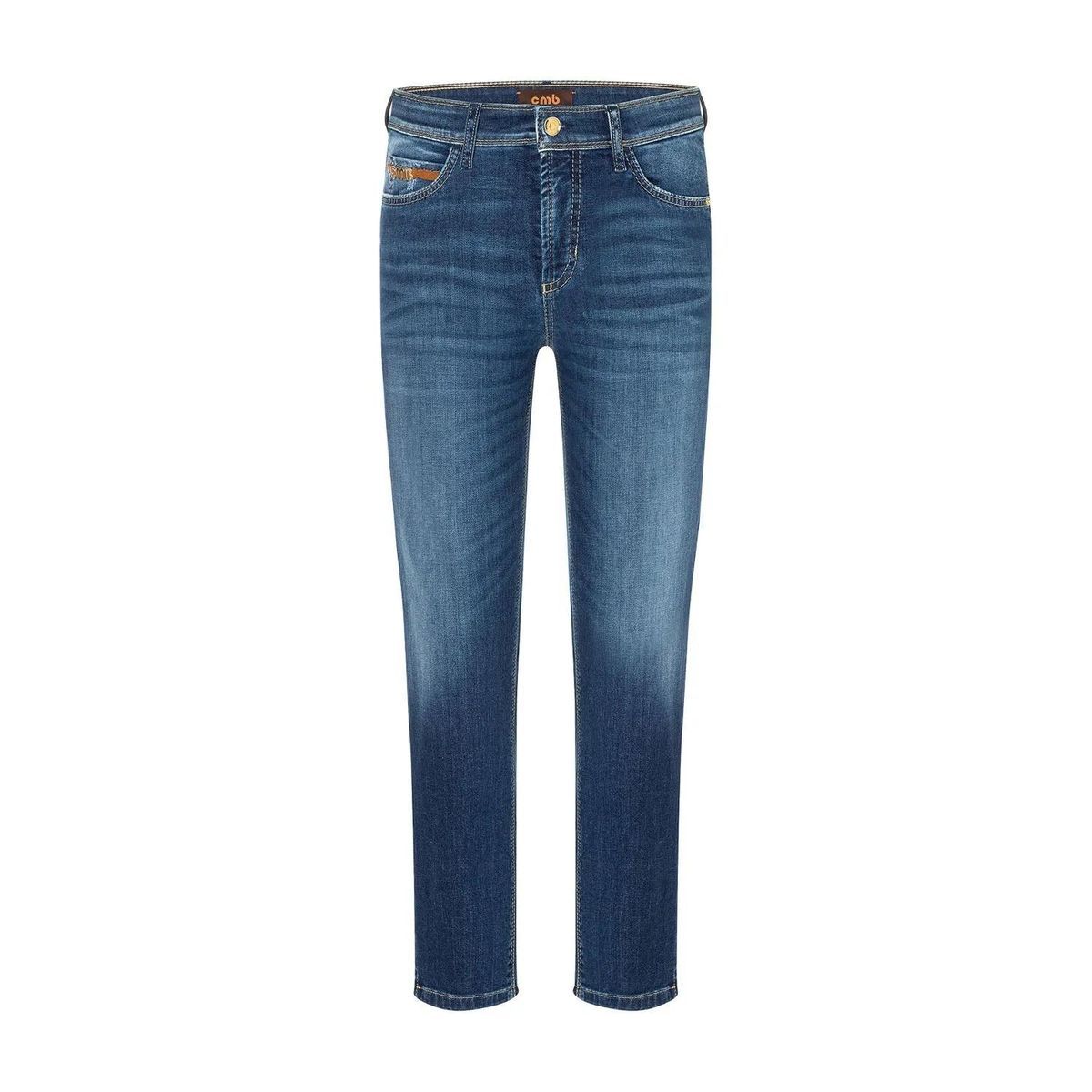 Slim Fit Cropped Jeans