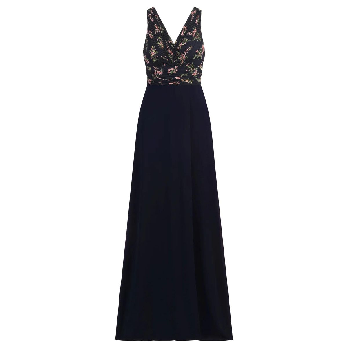 Elegantes Maxikleid mit Blumendruck