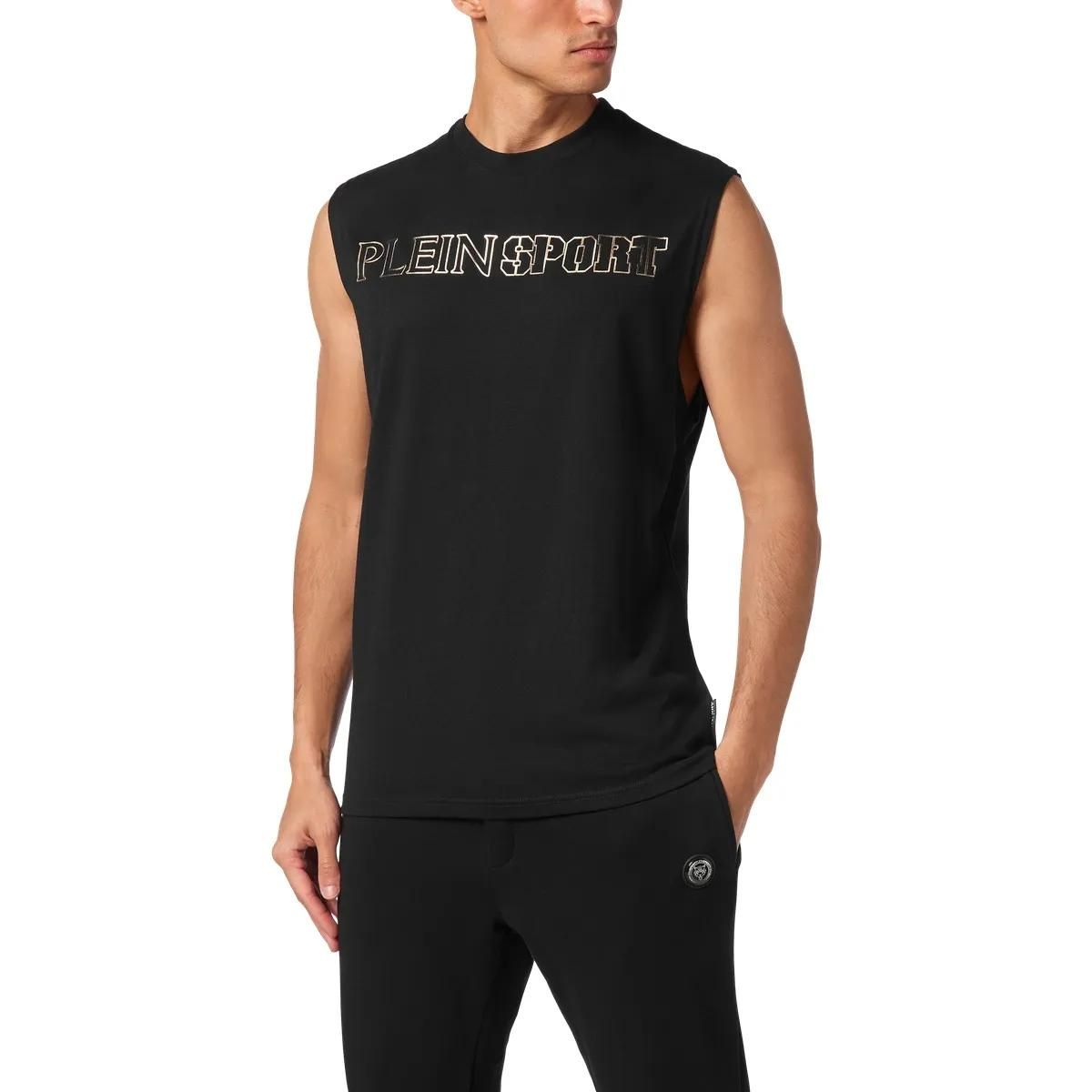 Sportliches ärmelloses Tanktop mit Grafikprint
