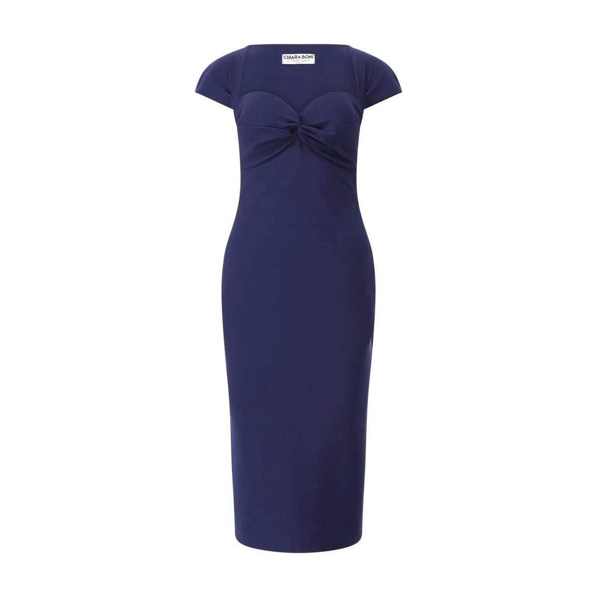 Elegantes, figurbetontes Midi-Etui-Kleid