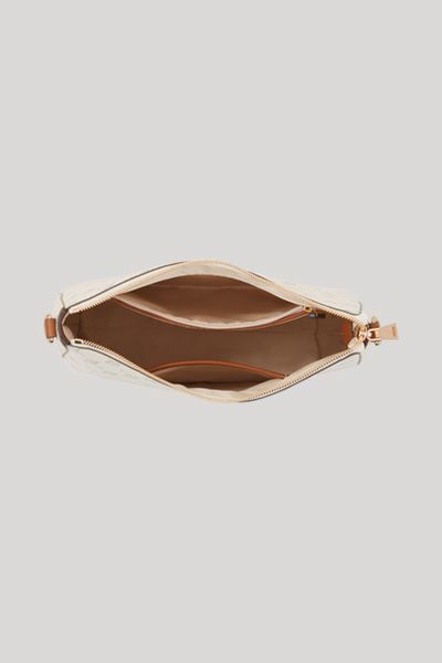 JOOP! Cortina Jasmina Schultertasche Offwhite mit Kornblumenmuster