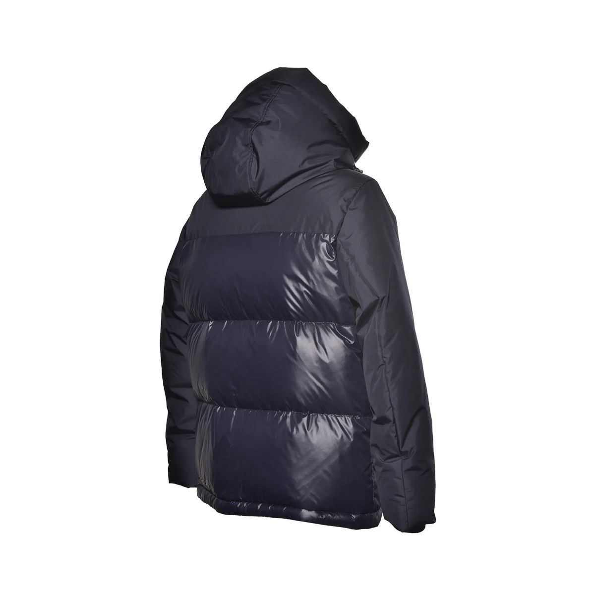 Kapuzen-Steppdaunenjacke