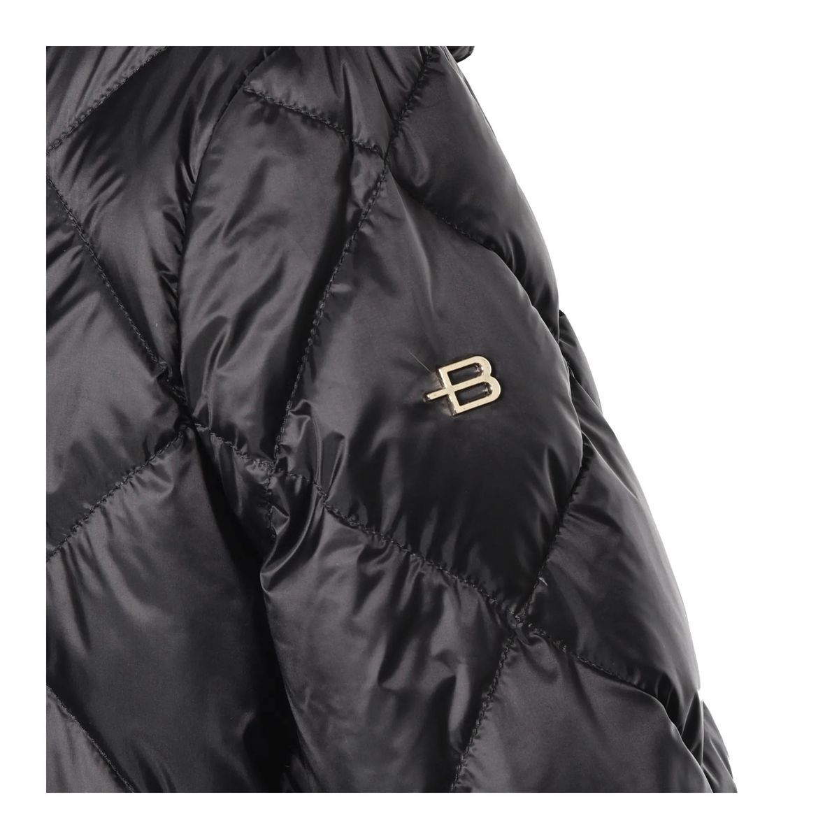 Kapuzenmantel mit Diamantsteppung