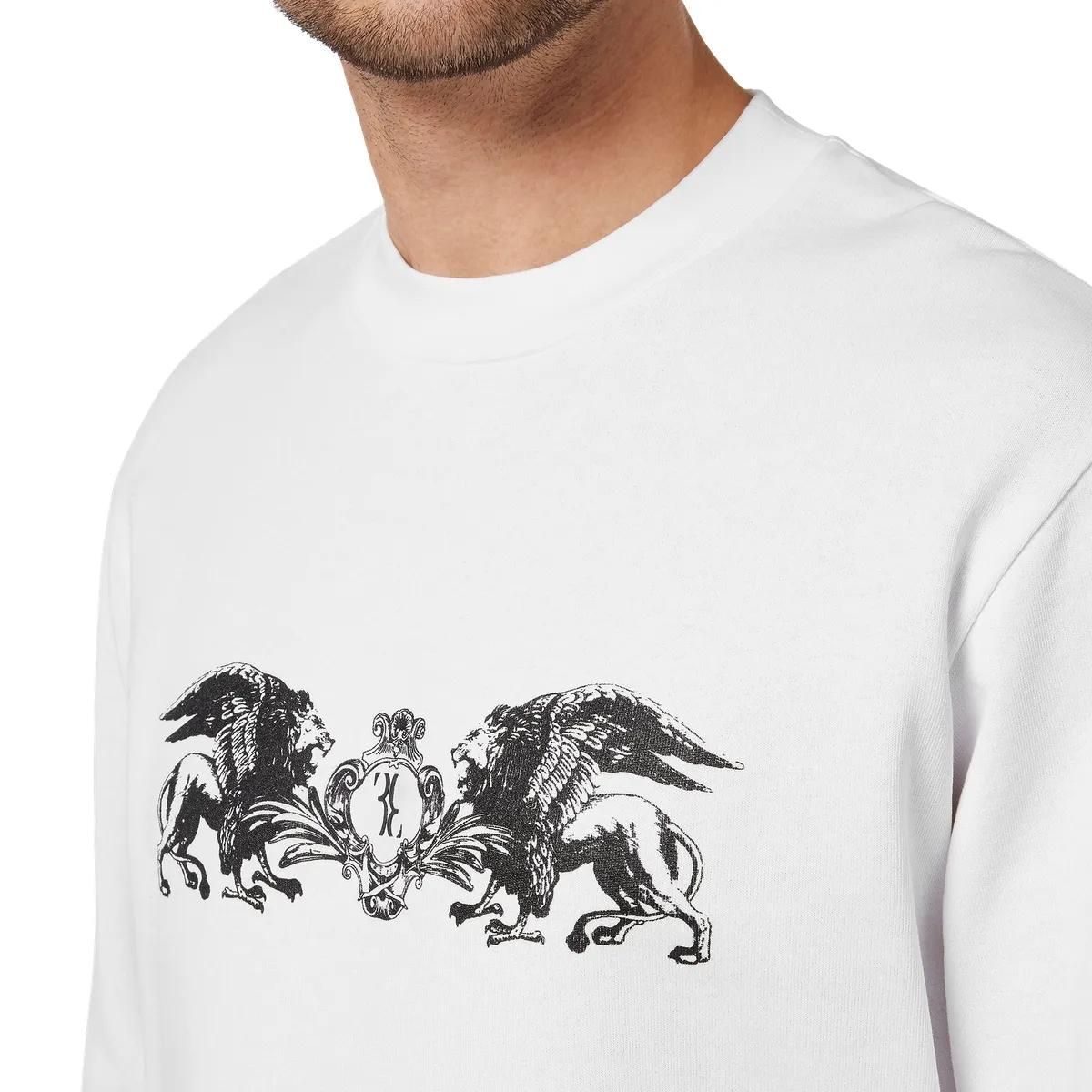 Baumwoll-Sweatshirt mit Grafikprint