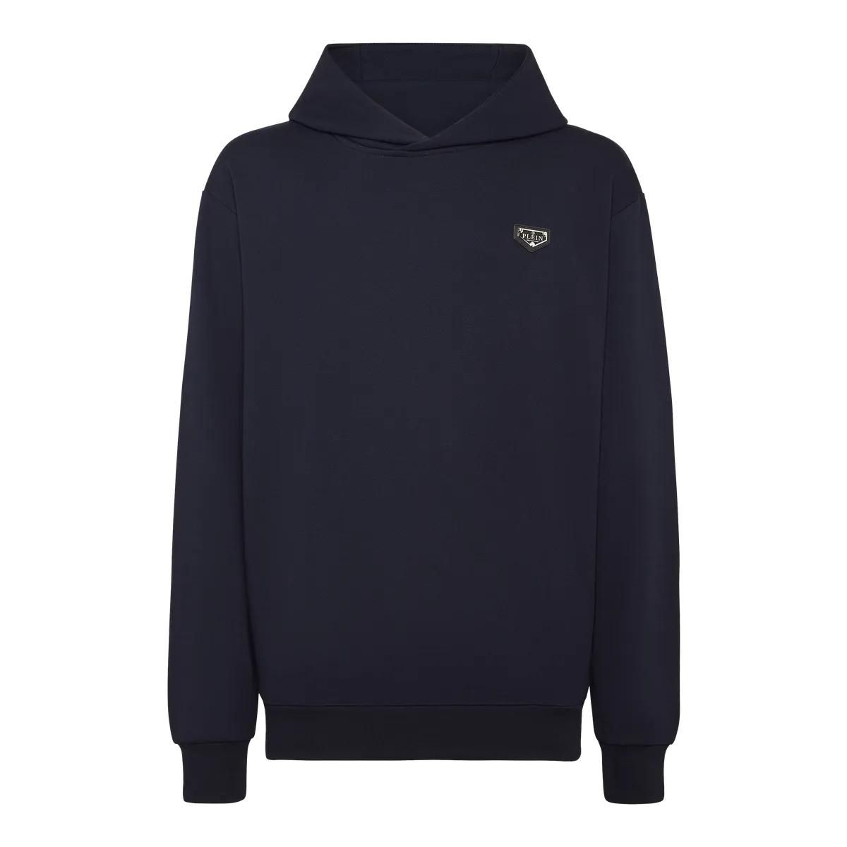 Iconic Plein Baumwoll-Hoodie-Sweatshirt