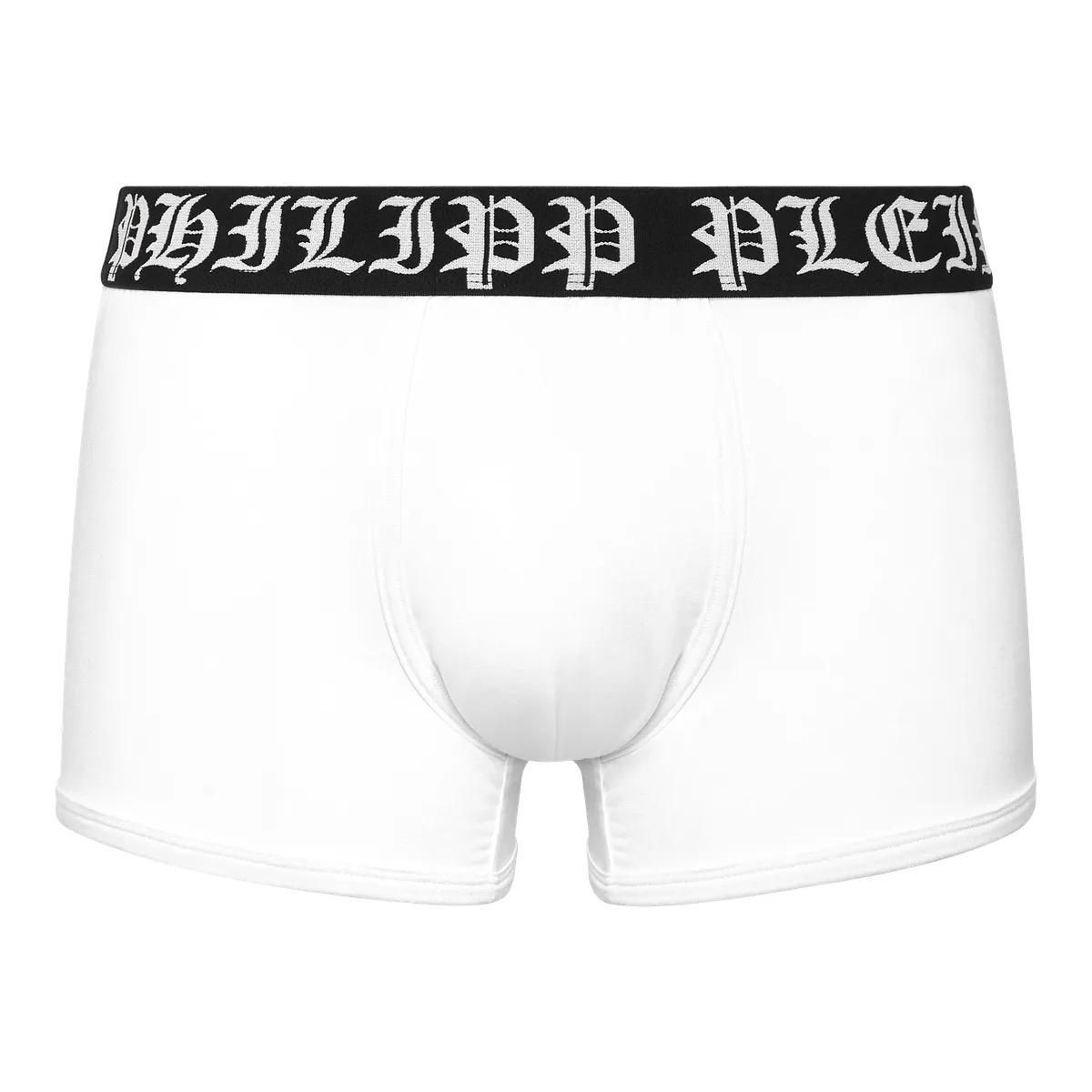 Weiße Herren-Boxershorts
