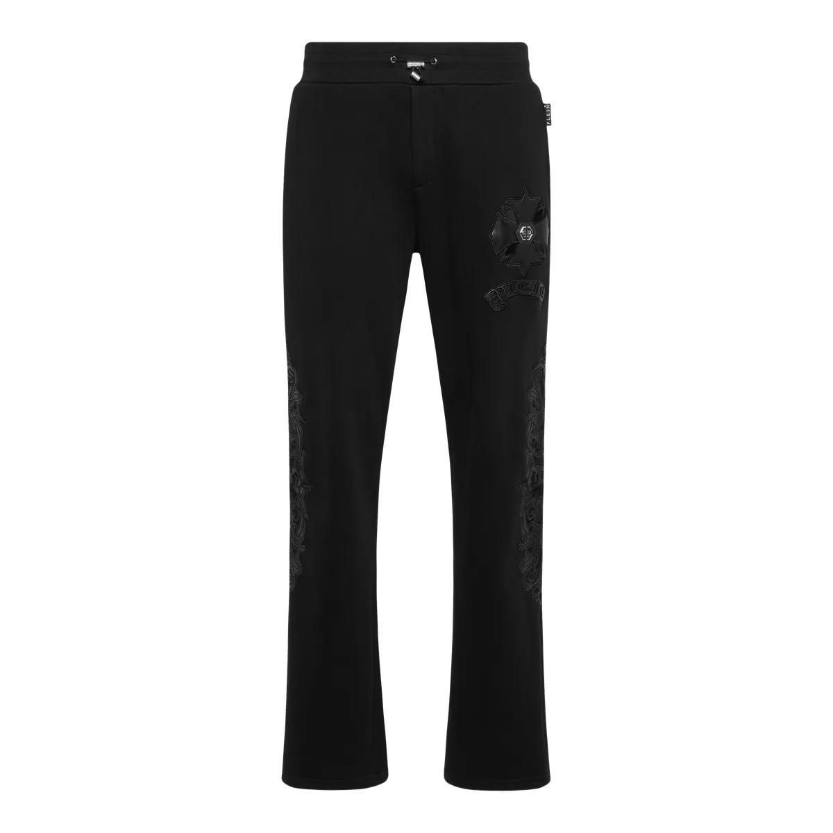 Verzierte Fleece-Jogginghose