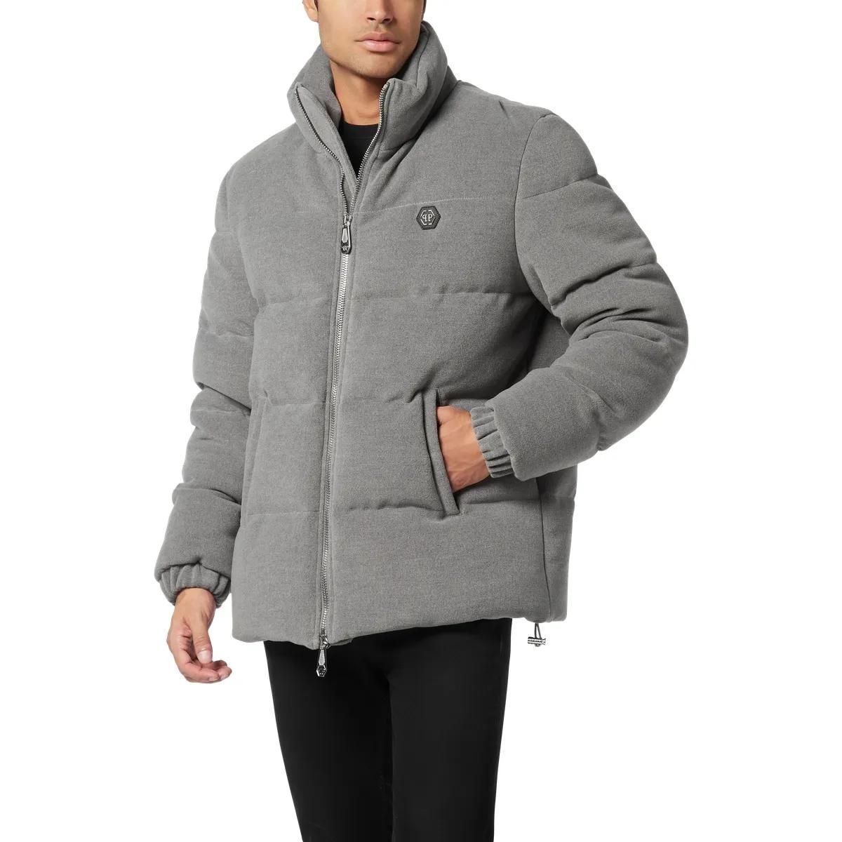 Daunenjacke aus Wollmischgewebe